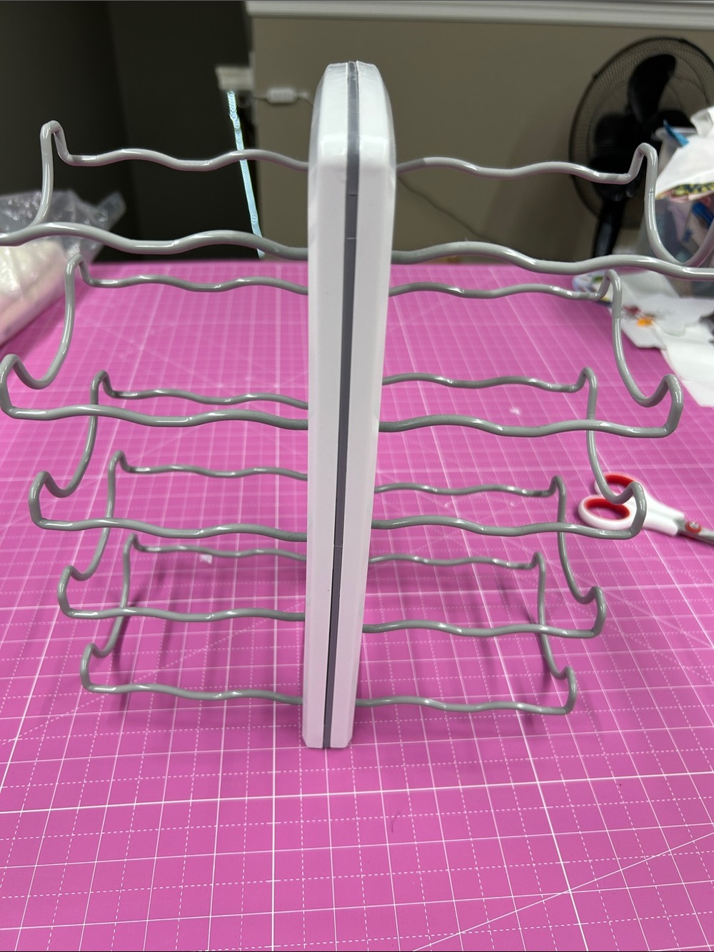 Cricut vinyl roll Organizer -White
